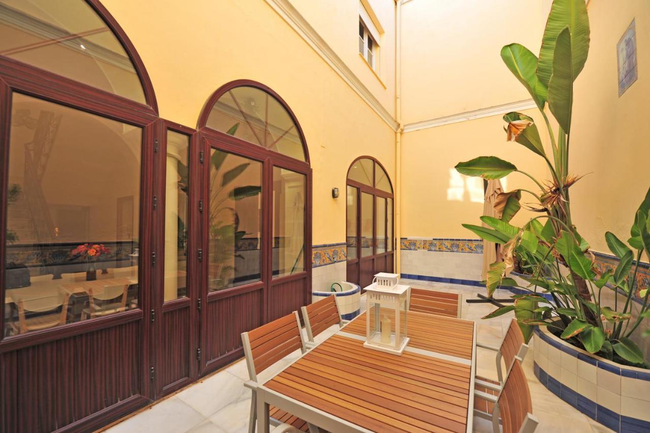 Palacio Centro Terraza 8 Dormitorios Jerez de la Frontera Luaran gambar